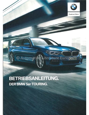 2019 BMW 5ER TOURING BETRIEBSANLEITUNG DEUTSCH