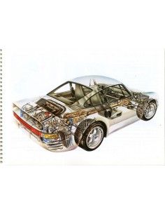 1987 PORSCHE 959 INSTRUCTIEBOEKJE DUITS 2