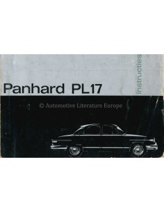 1963 PANHARD PL 17...