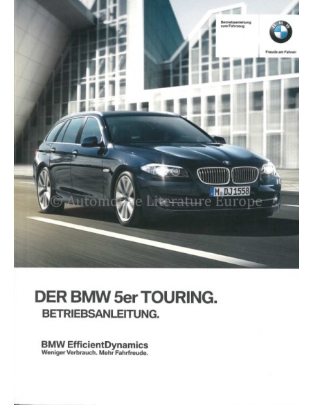 2012 BMW 5 SERIES TOURING OWNERS MANUAL GERMAN