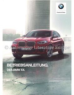 2018 BMW X3 BETRIEBSANLEITUNG DEUTSCH
