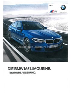 2017 BMW 5 SERIE LIMOUSINE INSTRUCTIEBOEKJE DUITS