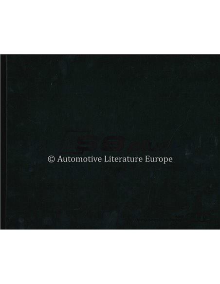 2011 AUDI S8 BROCHURE DUTCH