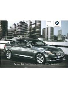 2012 BMW 5 SERIE VERKORT INSTRUCTIEBOEKJE DUITS