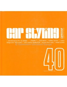 1982 CAR STYLING 40-QUATERLY- HARDBACK BOOK