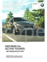 2016 BMW 2 SERIES ACTIVE TOURER F45 OWNERS MANUAL DUTCH