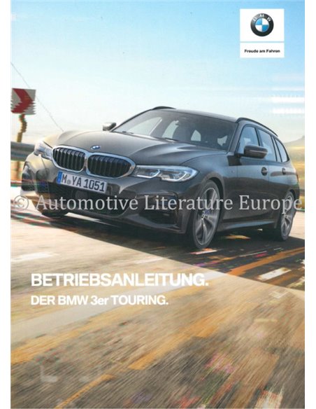 2019 BMW 3 SERIES TOURING OWNERS MANUAL GERMAN