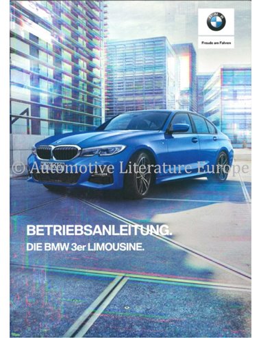 2019 BMW 3 SERIES TOURING OWNERS MANUAL GERMAN
