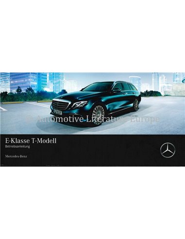 2017 MERCEDES BENZ C KLASSE INSTRUCTIEBOEKJE DUITS