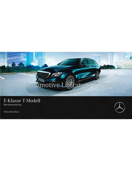 2017 MERCEDES BENZ C KLASSE INSTRUCTIEBOEKJE DUITS