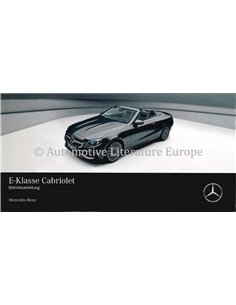 2017 MERCEDES BENZ E-KLASSE T-MODELL BETRIEBSANLEITUNG DEUTSCH