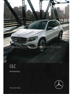 2017 MERCEDES BENZ GLC KLASSE INSTRUCTIEBOEKJE DUITS