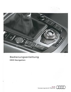 2015 AUDI BEDIENUNGSANLEITUNG INFOTAINMENT MMI DEUTSCH