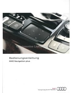 2015 AUDI INSTRUCTIEBOEKJE INFOTAINMENT MMI DUITS