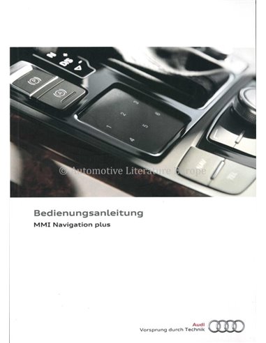2015 AUDI BEDIENUNGSANLEITUNG INFOTAINMENT MMI DEUTSCH