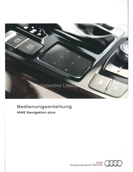 2015 AUDI BEDIENUNGSANLEITUNG INFOTAINMENT MMI DEUTSCH