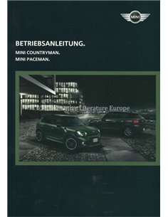 2016 MINI COUNTRYMAN & PACEMAN  BETRIEBSANLEITUNG DEUTSCH
