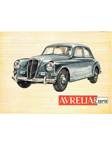 1955 LANCIA AURELIA BERLINA BROCHURE...