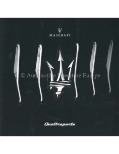 2019 MASERATI QUATTROPORTE PROSPEKT ENGLISCH