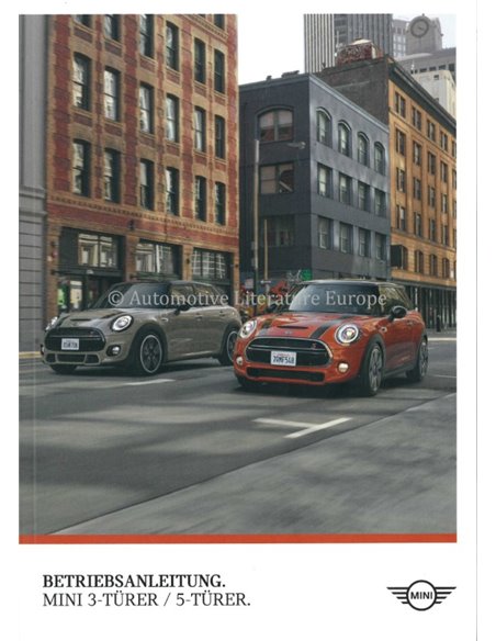 2019 MINI BETRIEBSANLEITUNG DEUTSCH