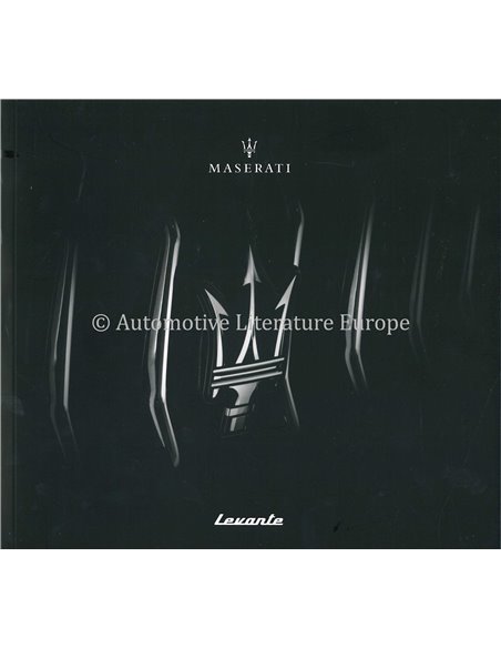 2019 MASERATI GHIBLI BROCHURE NEDERLANDS