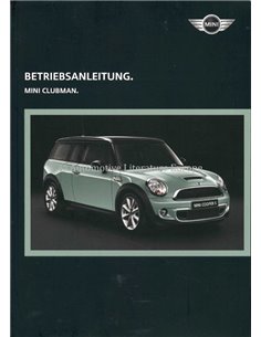 2014 MINI CLUBMAN BETRIEBSANLEITUNG DEUTSCH