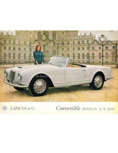 1958 LANCIA AURELIA CONVERTIBLE 2500...