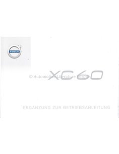 2018 VOLVO XC60 TOEVOEGING INSTRUCTIEBOEKJE DUITS