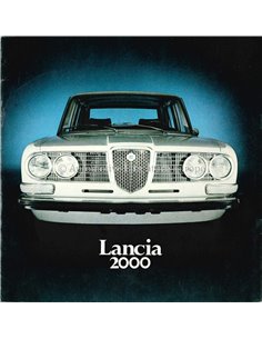 1971 LANCIA 2000 PROSPEKT