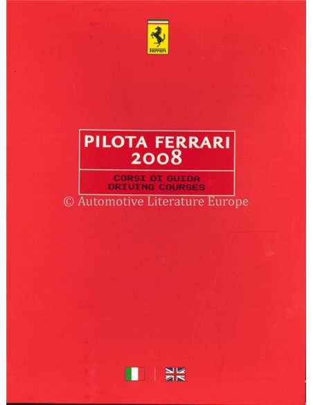 2008 FERRARI CLASSISCHE PROSPEKT ITALIENISCH / ENGLISCH