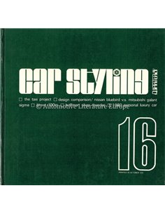 1976 CAR STYLING 16 - QUATERLY- -HARDBACK BOOK
