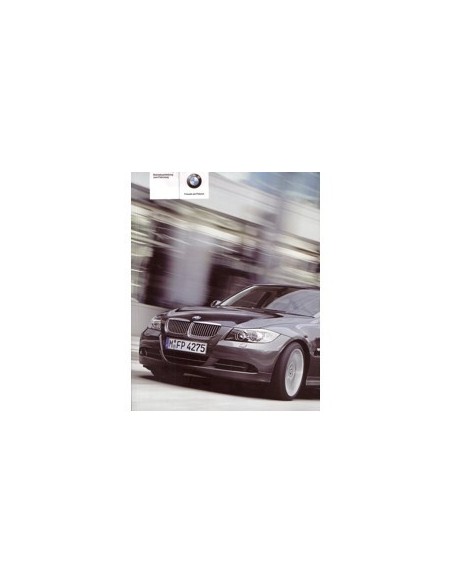2004 BMW 3 SEDAN INSTRUCTIEBOEKJE DUITS