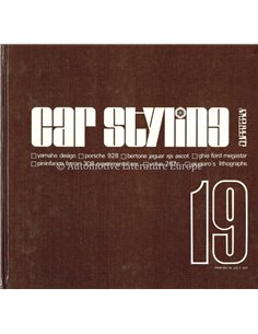1977 CAR STYLING 19 - QUATERLY - HARDCOVER BOEK