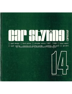 1976 CAR STYLING 14 - QUATERLY- HARDCOVER BUCH