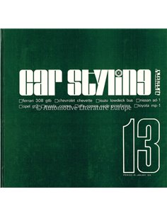 1976 CAR STYLING 13 - QUATERLY- HARDCOVER BUCH