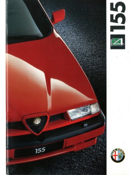 1993 ALFA ROMEO 155 Q4 BROCHURE GERMAN