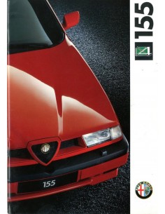 1992 ALFA ROMEO 155 Q4 BROCHURE FRANS