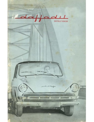 1963 DAF DAFFODIL OWNERS MANUAL DUTCH