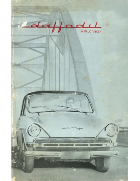 1963 DAF DAFFODIL OWNERS MANUAL DUTCH