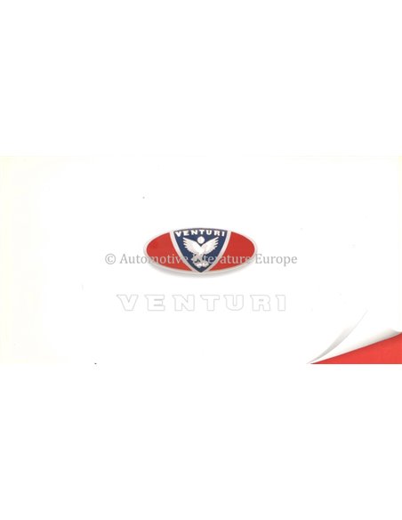 1990 VENTURI ATLANTIQUE 300 & 400GT BROCHURE