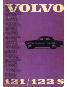 1965 VOLVO AMAZON 121 / 122 S OWNERS MANUAL FRENCH