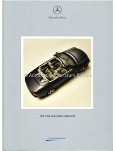 2003 MERCEDES BENZ GENEVE PROGRAMMA PERSMAP ENGELS