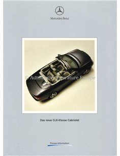 2003 MERCEDES BENZ GENEVA PRESSKIT GERMAN