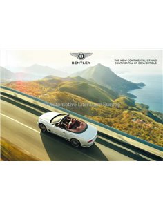 2018 BENTLEY CONTINENTAL GT BROCHURE ENGELS