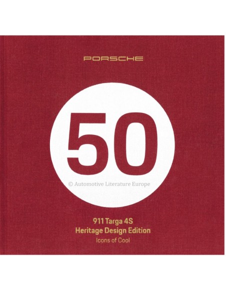 2021 PORSCHE 911 TARGA 4S HERITAGE DESIGN EDITION HARDCOVER PROSPEKT NIEDERLÄNDISCH