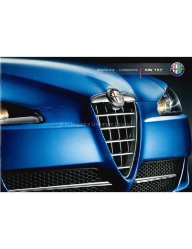 2007 ALFA ROMEO 147 BLACKLINE &...