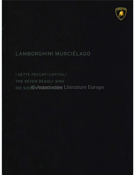2002 LAMBORGHINI MURCIÉLAGO DIE SIEBEN TODSÜNDEN PROSPEKT