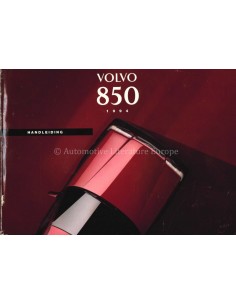 1994 VOLVO 850 OWNERS MANUAL DUTCH