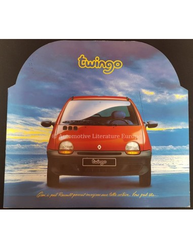1992 RENAULT TWINGO BROCHURE FRANS