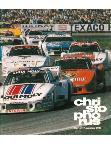 1980 PORSCHE CHRISTOPHORUS MAGAZINE 167 DUITS